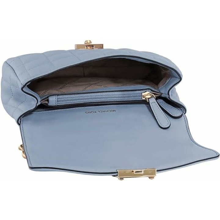 Håndtasker til damer Michael Kors 30H0G1SL1T-PALE-BLUE Blå 21 x 18 x 12 cm