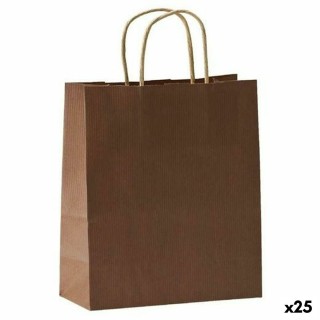Tasker Fama Mørkebrun Med håndtag 31 x 11 x 42 cm (25 enheder)