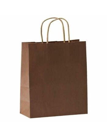 Tasker Fama Mørkebrun Med håndtag 31 x 11 x 42 cm (25 enheder)