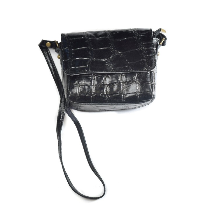 Borsa Donna Firenze Artegiani FA411414-BLACK Nero 17 x 18 x 6 cm