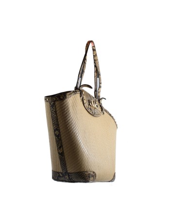 Håndtasker til damer Michael Kors 30T1GZYTT4W-NATURAL Brun 26-56 x 38 x 13 cm