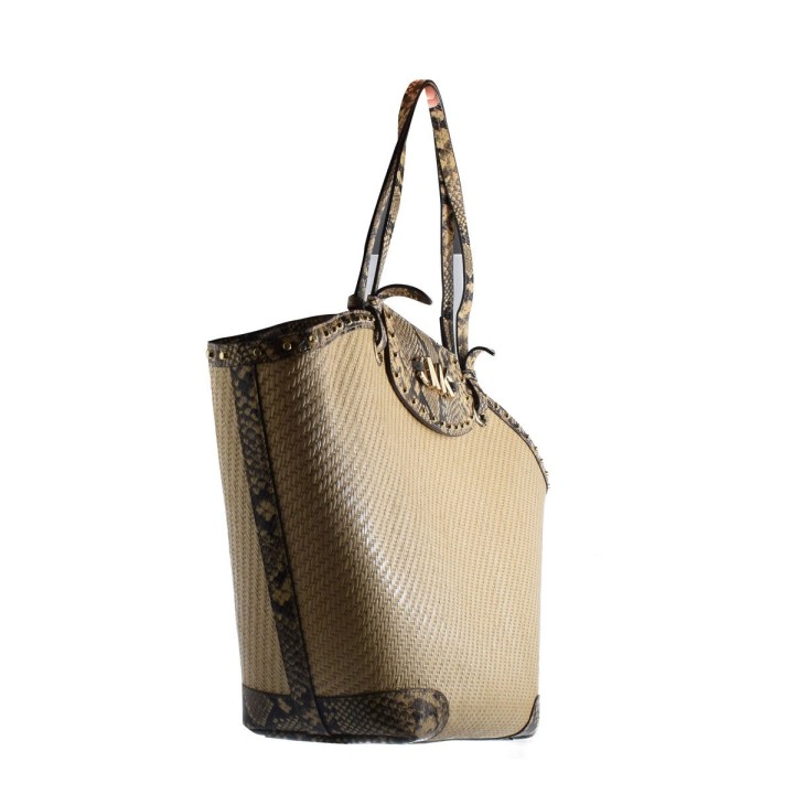 Håndtasker til damer Michael Kors 30T1GZYTT4W-NATURAL Brun 26-56 x 38 x 13 cm