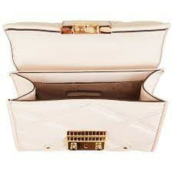 Håndtasker til damer Michael Kors 35F2GNRC6I-LT-CREAM Hvid 19 x 13 x 8 cm