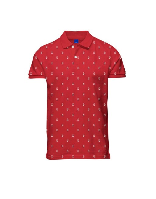 Men’s Short Sleeve Polo Shirt JORCOLLECT Jack & Jones  SS FST 12232663 Red
