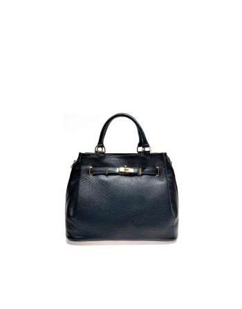 Women's Handbag Anna Luchini SS22-AL-1762-NERO Black 36 x 29 x 17 cm