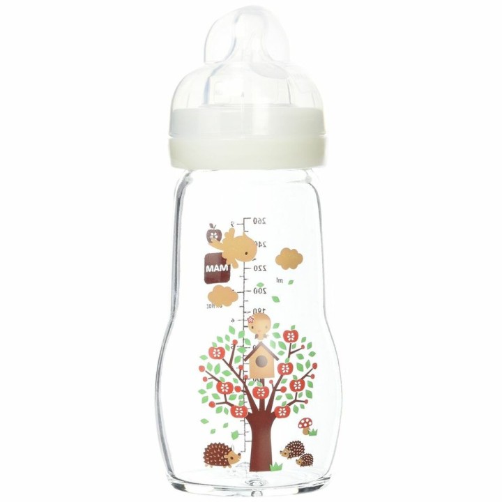 Biberón MAM Cristal Beige (260 ml)