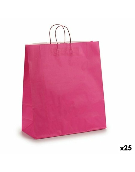 Papiertaschen Rosa 16 x 57,5 x 46 cm (25 Stück)