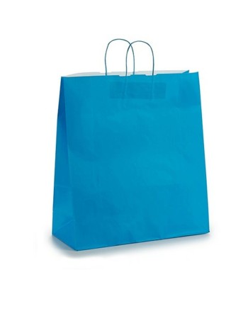 Papiertaschen Blau 16 x 57,5 x 46 cm (25 Stück)