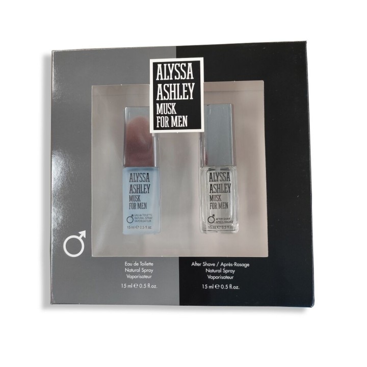 Parfume sæt til mænd Alyssa Ashley ALYSSA ASHLEY EDT 2 Dele