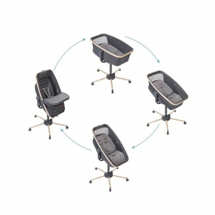 Nacelle Maxicosi All in 1 Noir Gris foncé