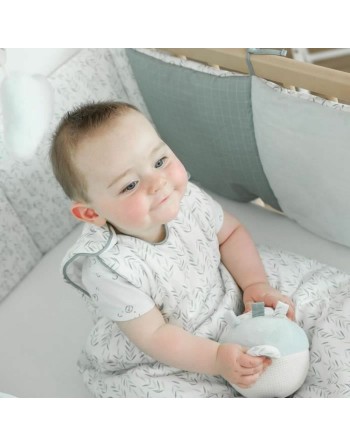 Cot protector Domiva 30 x 180 cm Blue