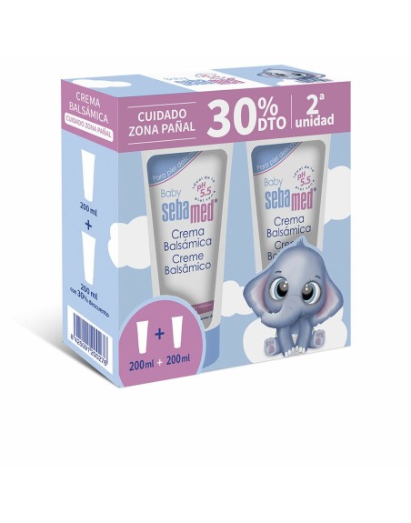 Daily Care Cream for Nappy Area Sebamed Baby 200 ml x 2