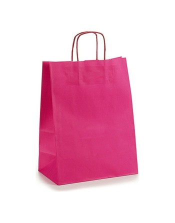 Papirpose 24 x 12 x 40 cm Pink (25 enheder)