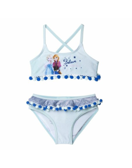Bikini Bottoms For Girls Frozen Blue Light Blue