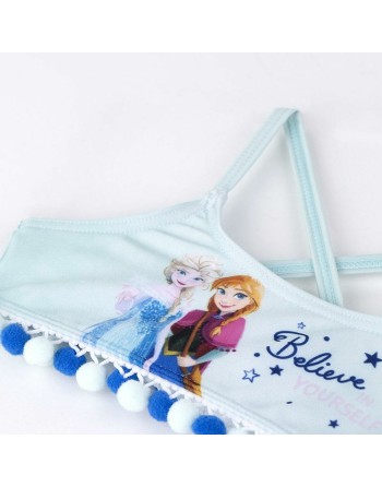 Bikini Bottoms For Girls Frozen Blue Light Blue
