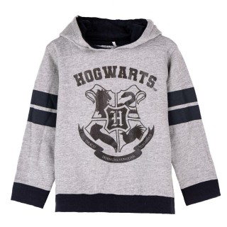 Hættetrøje til Børn Harry Potter Grå