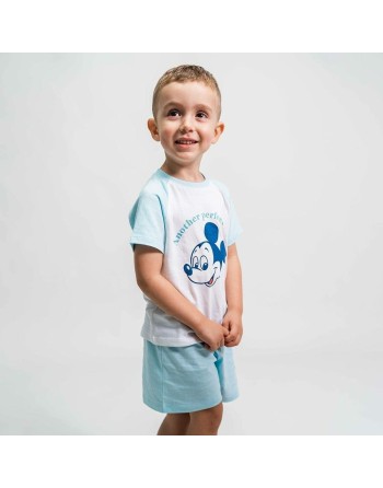 Schlafanzug Für Kinder Mickey Mouse Hellblau