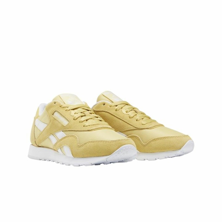 Sportssneakers til damer Reebok Classic Nylon Gul
