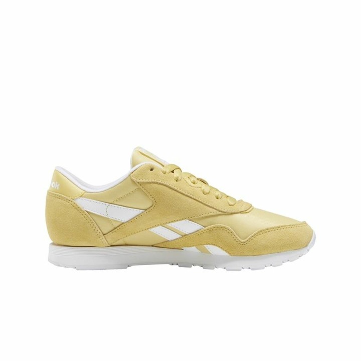Sportssneakers til damer Reebok Classic Nylon Gul
