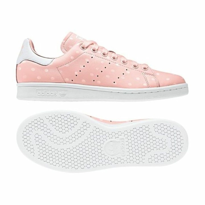 Kvinde Casual Sneakers Adidas Originals Stan Smith Pink