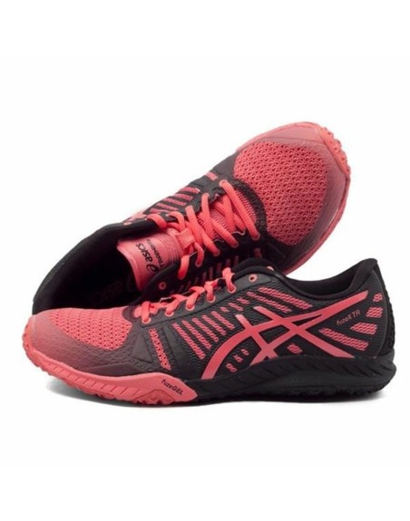 Laufschuhe für Damen Asics Fuzex TR Rot