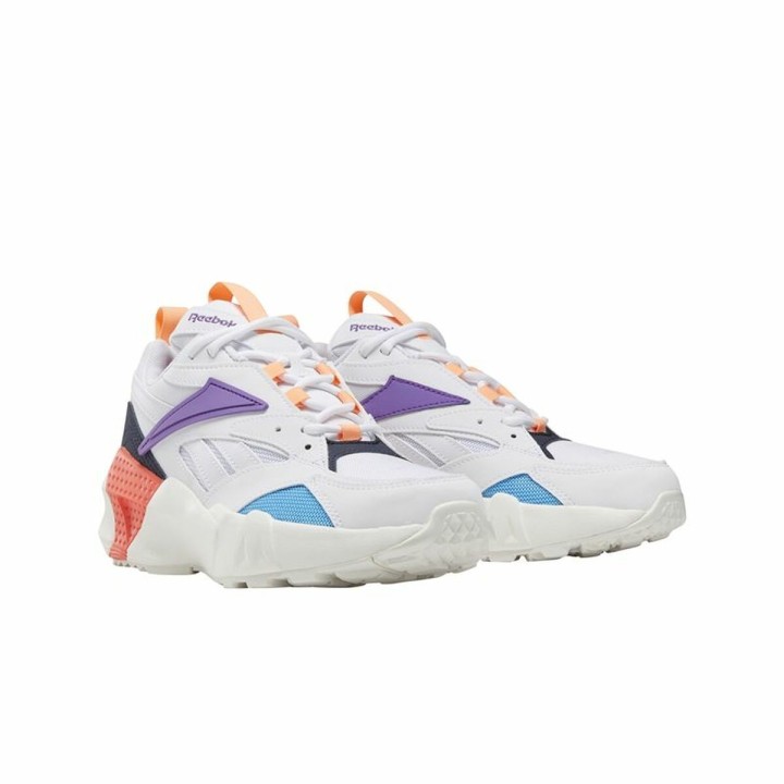 Sportssneakers til damer Reebok Aztrek Double Mix Pops Hvid
