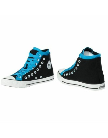 Herren-Sportschuhe Converse Chuck Taylor Double Upper Hi Schwarz