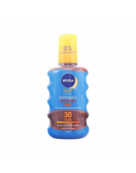 Sonnenöl Spf 30 Nivea Sun Broncea Spf 30 200 ml