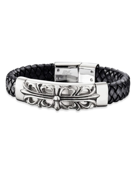 Men's Bracelet Save Brave SBB-PARIS-BK-19 19 cm