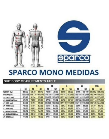 Peto Sparco S0020011NR2M Negro