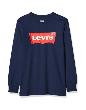 Children’s Long Sleeve T-shirt Levi's Batwing Dark blue