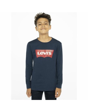 Maglia a Maniche Lunghe per Bambini Levi's Batwing Blu scuro