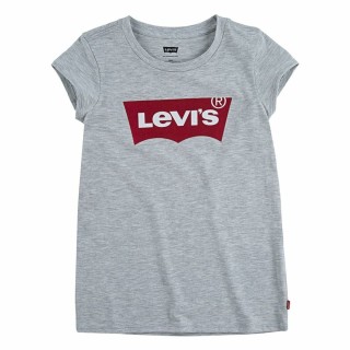 Børne Kortærmet T-shirt Levi's Batwing Lysegrå
