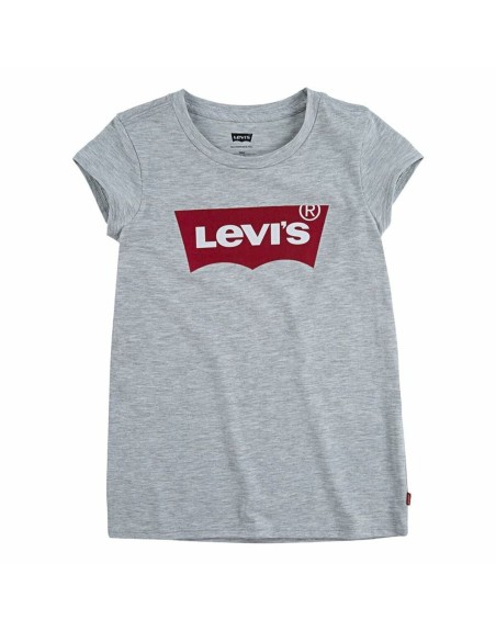 Børne Kortærmet T-shirt Levi's Batwing Lysegrå