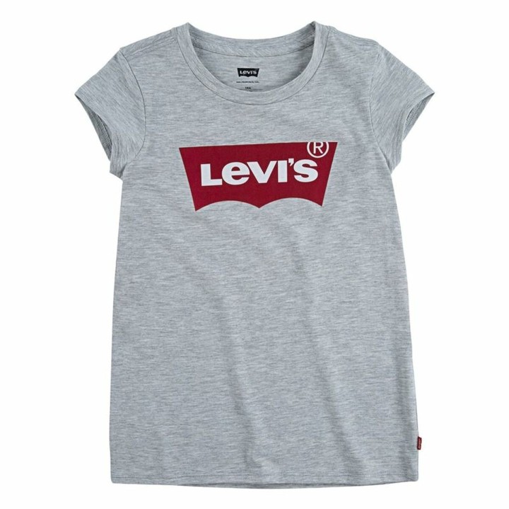 Børne Kortærmet T-shirt Levi's Batwing Lysegrå