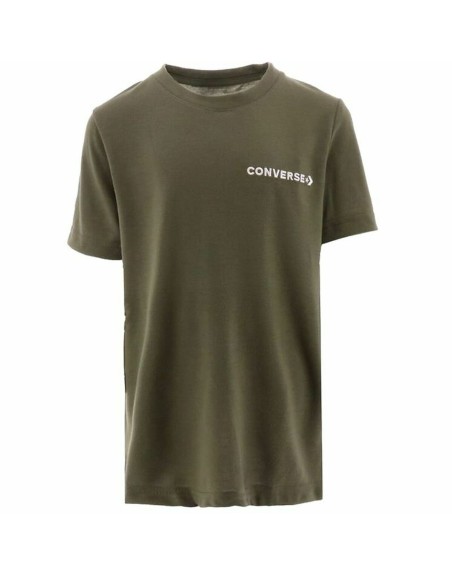 Short Sleeve T-Shirt Converse Field Surplus Green