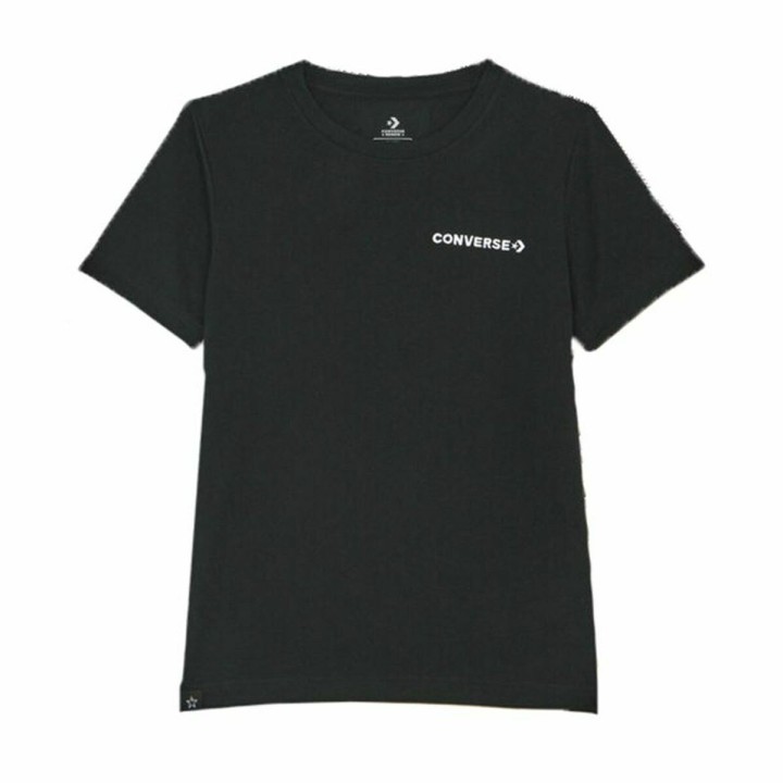 Kurzarm-T-Shirt Converse Field Surplus Schwarz