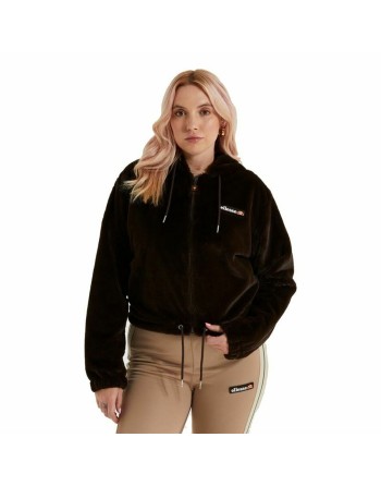 Felpa con Cappuccio e Cerniera Donna Ellesse Vecellio Marrone Donna Unisex