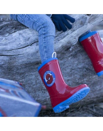 Stivali da pioggia per Bambini Spider-Man Rosso