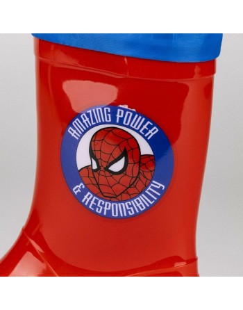 Stivali da pioggia per Bambini Spider-Man Rosso
