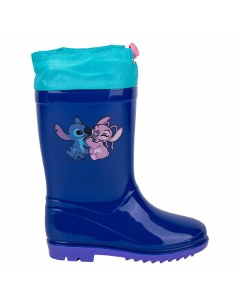 Bottes en Caoutchouc pour Enfants Stitch Bleu
