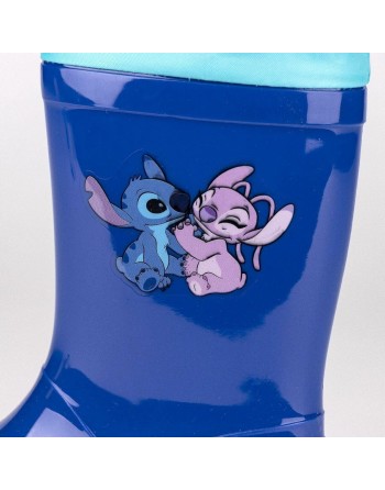 Botas de Agua Infantiles Stitch Azul