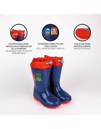 Botas de Agua Infantiles Marvel Azul