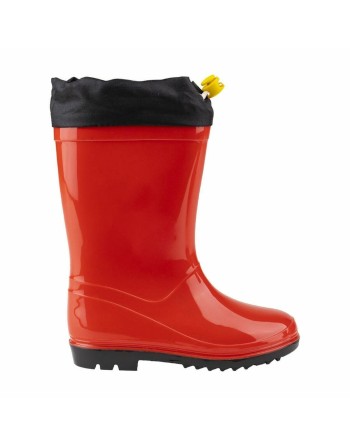 Children's Water Boots Mickey Mouse Red