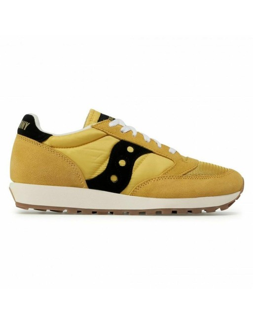Kvinde Casual Sneakers Saucony Jazz Original Vintage Suede Gul