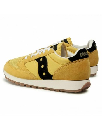 Kvinde Casual Sneakers Saucony Jazz Original Vintage Suede Gul