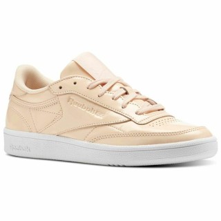 Kvinde Casual Sneakers Reebok Classic Club C 85 Beige