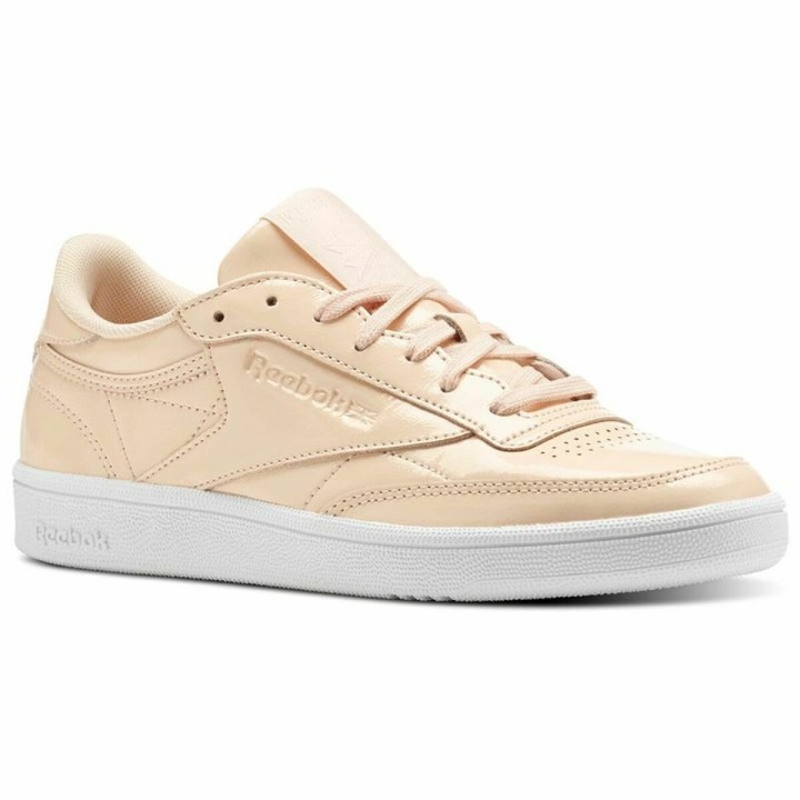 Casual Damenturnschuh Reebok Classic Club C 85 Beige