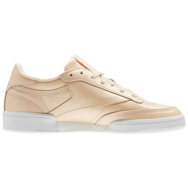 Kvinde Casual Sneakers Reebok Classic Club C 85 Beige