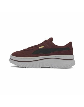 Casual Damenturnschuh Puma Sportswear Deva Suede Dunkelrot